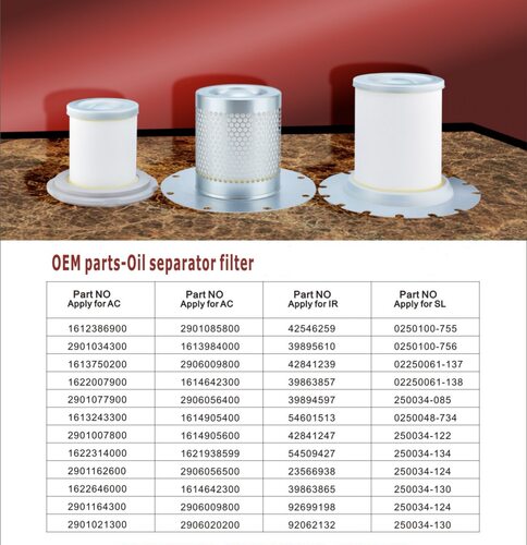 广东替代复盛空压机配件空滤9610512-NO800-H1 2116040027商家商品图